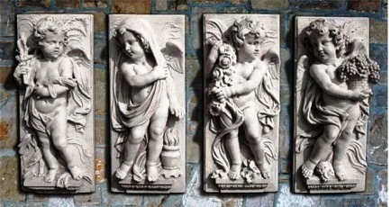  تمثال - نصب - الفصول الأربعة Four seasons altar of Würzburg  Four+1